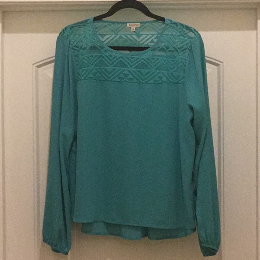 Green top cut out top - (A-12)